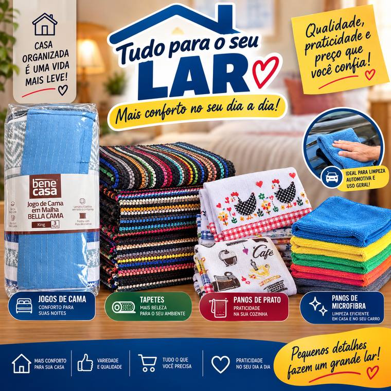 Cama, Mesa e Banho