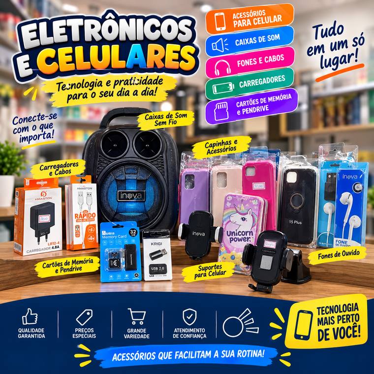 Eletrônicos e Celular