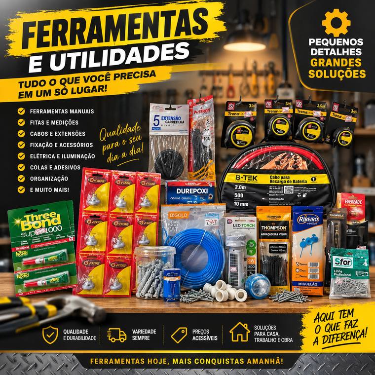 Ferramentas e Ferragens
